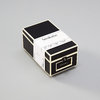 Visitenkartenbox "Semikolon"  Black 10,5 cm x 8,3 cm x 18 cm