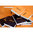 Rhodia Notizblock kopfseitig geheftet kariert (52 x 75mm) schwarzer Einband