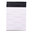 Rhodia Notizblock  liniert 52 cm x 75mm schwarzer Einband