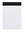 Rhodia Notizblock kopfseitig geheftet liniert(85 x120mm) schwarzer Einband
