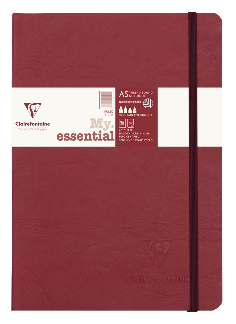 Notizbuch "My.essentials" DIN A5 Liniert  verschiedene Farben