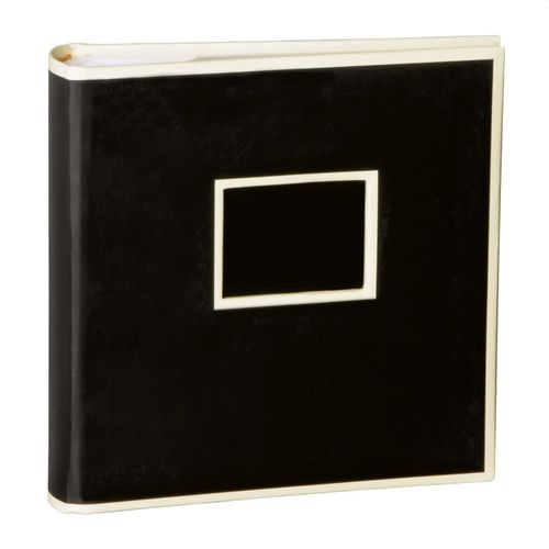 200 Pockets Fotoalbum "Semikolon" Black 23 cm x 22 cm 100 Seiten