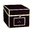 Fotobox "Semikolon" Black 17,7 cm x 15,7 cm x 25,6 cm