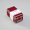 Visitenkartenbox "Semikolon"  Burgundy 10,5 cm x 8,3 cm x 18 cm